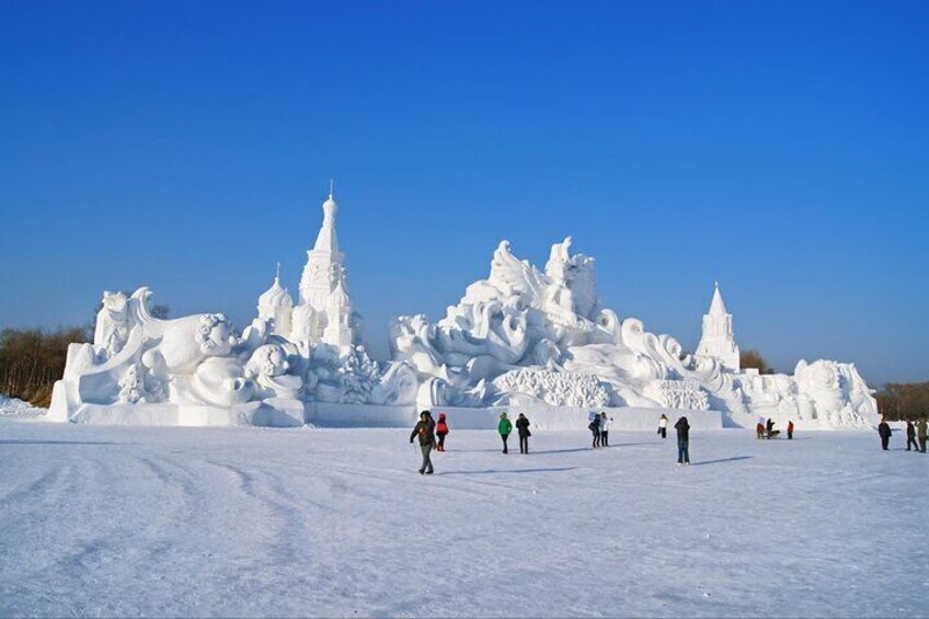 Full Day Harbin Private Ice and Snow Theme Tour 