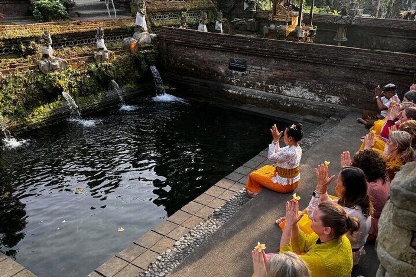 Ubud Spiritual Cleansing and Meditation Healing Tour