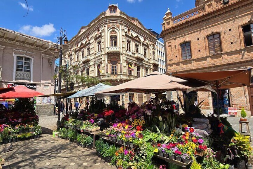 Mercado de Flores Cuenca 