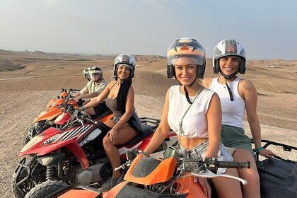 Agafay Desert Pack: Quad Bike, Camel Ride and Dinner with Show