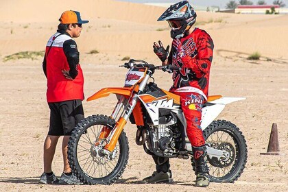 Adult Desert Motorbike Training in Dubai