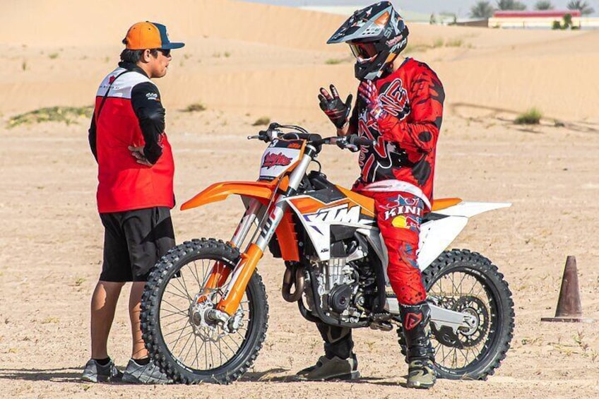 Adult Desert Motorbike Training in Dubai