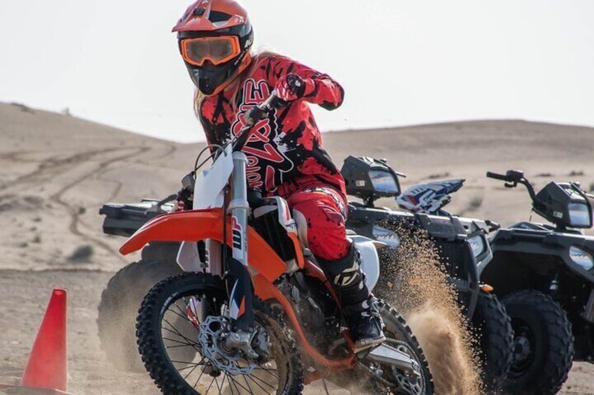 Adult Desert Motorbike Training in Dubai