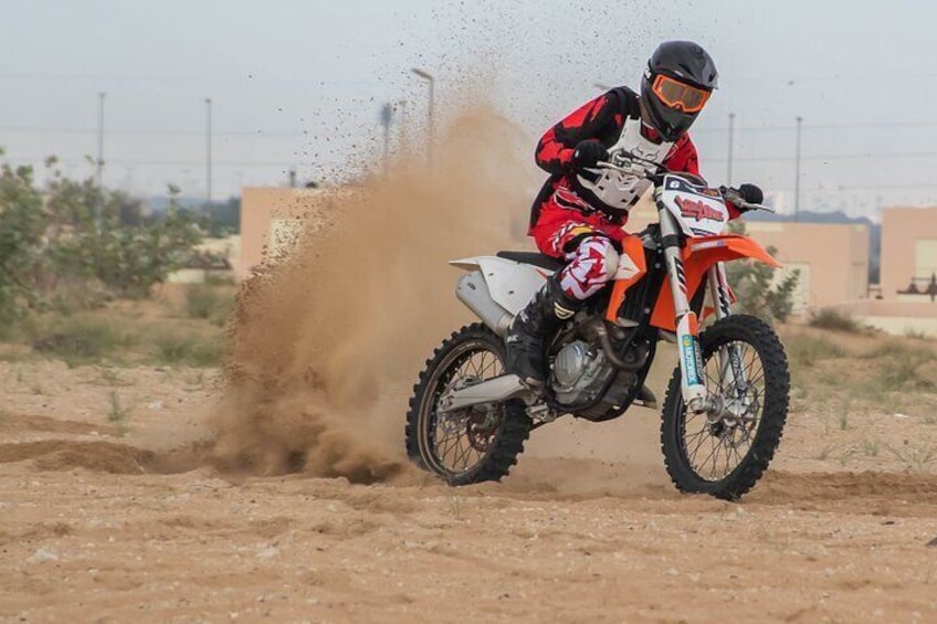 Adult Desert Motorbike Training in Dubai