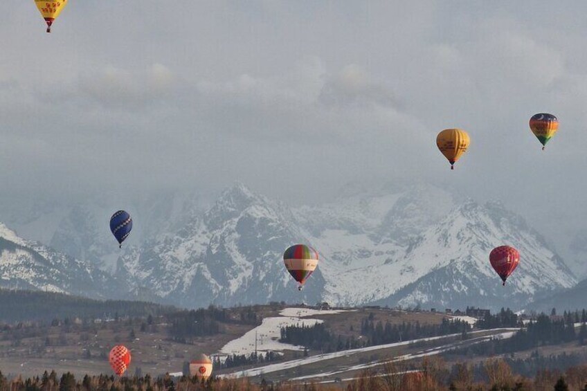 Balloon Flight in Zakopane