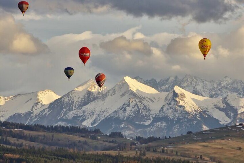 Balloon Flight in Zakopane