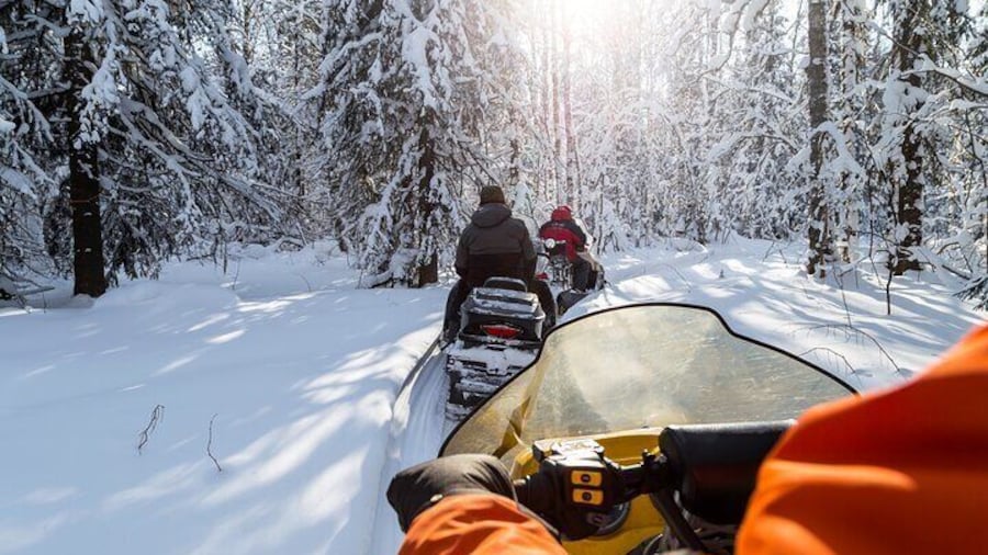 Snowmobile Ride and Thermal Pools with Hotel Pickup in Zakopane