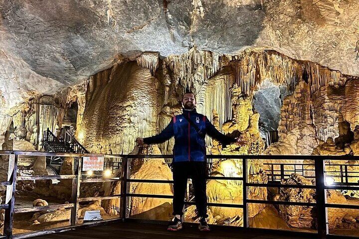 Hue to Paradise Cave Adventure Full Day Tour on Even Days
