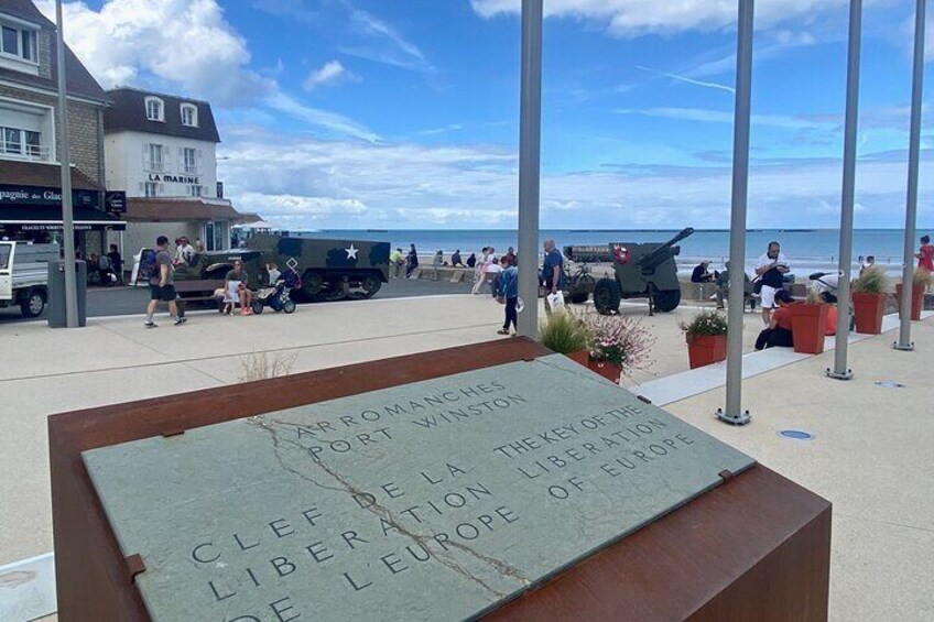 Normandy D-Day 7 Iconic Sights Guided Private Trip from Paris