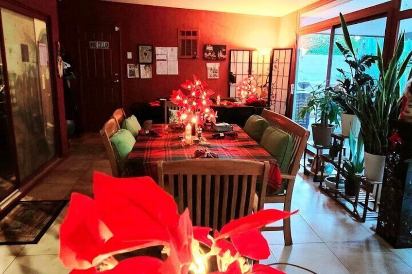 Chef's Place during the winter holidays.