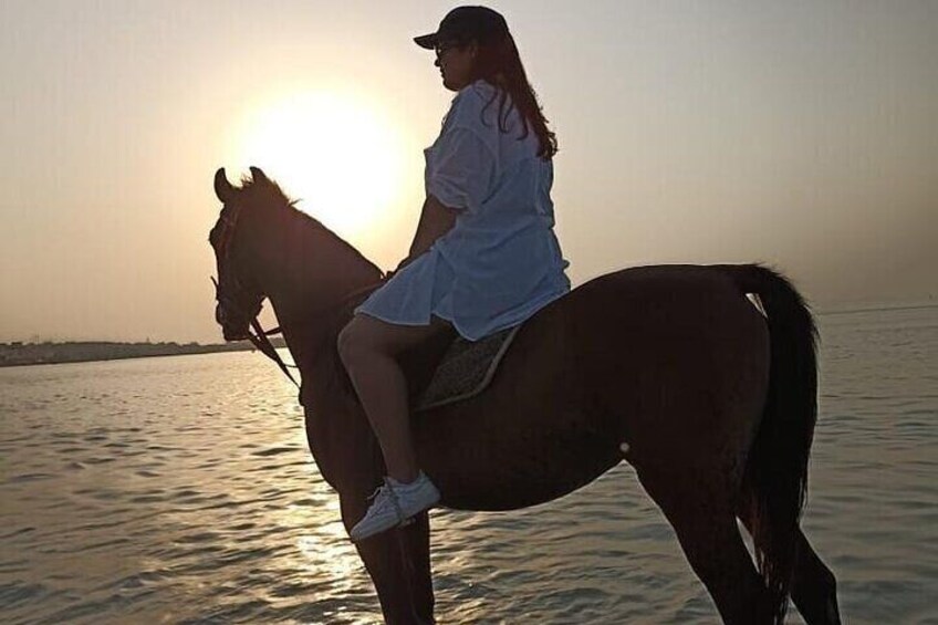 Desert and Sea Horseback Riding Tour from Hurghada