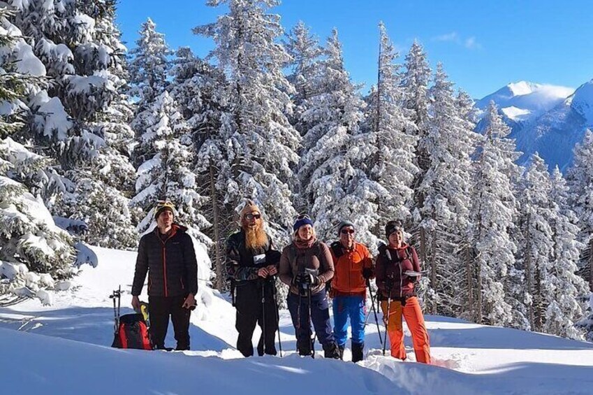 Snowshoe Hiking Tour near Zugspitze