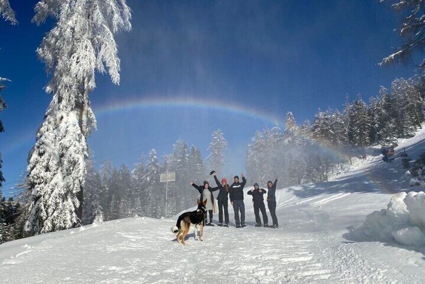 Snowshoe Hiking Tour near Zugspitze