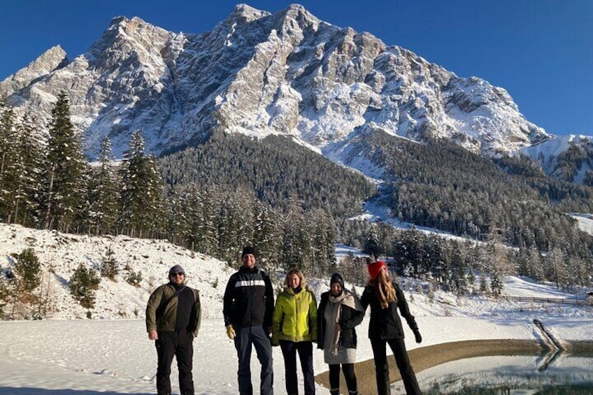 Snowshoe Hiking Tour near Zugspitze