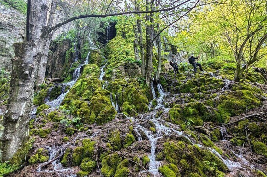 Șipote Waterfall on Arieș Valley