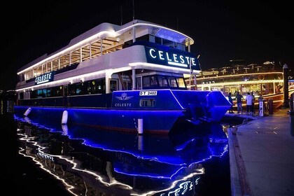 Dubai Creek Dinner Dhow Cruise w/ Buffet & Live Shows Upper Deck