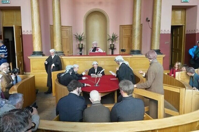 Inside Inveraray Jail (Court Room)