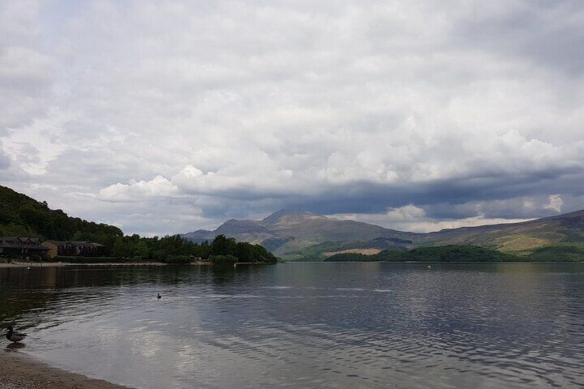 Loch Lomond with Ben Lomond in the background