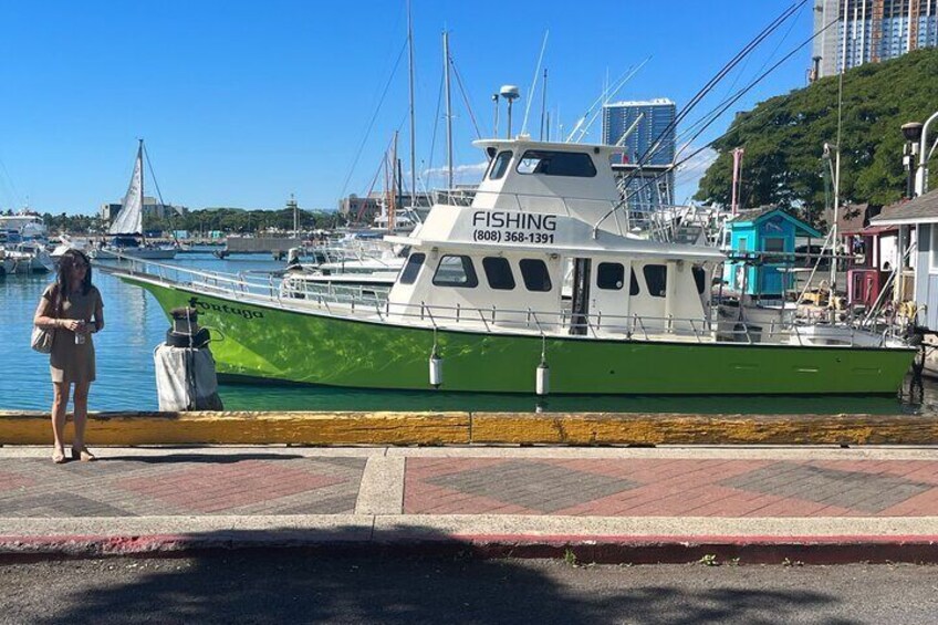 Fishing in Waikiki