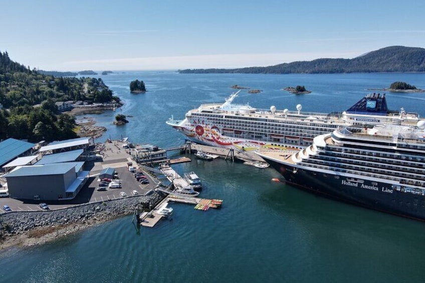 Located at the Sitka Sound Cruise Terminal