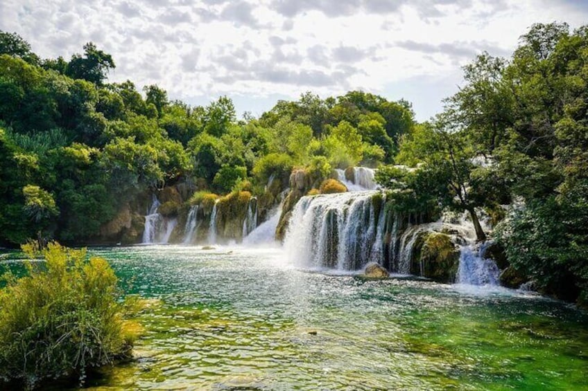 Krka Waterfalls and Trogir Private Shore Excursion