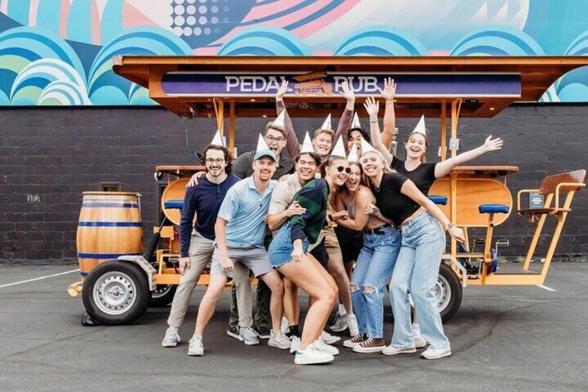 Pedal Pub Miami Wynwood Graffiti Bar Tour