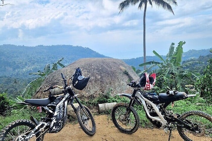 Electric Surron Dirt Bikes or ATV Quad Samui Jungle off road Tour