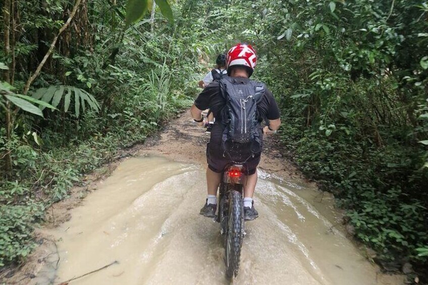 Electric Surron Dirt Bikes or ATV Quad Samui Jungle off road Tour