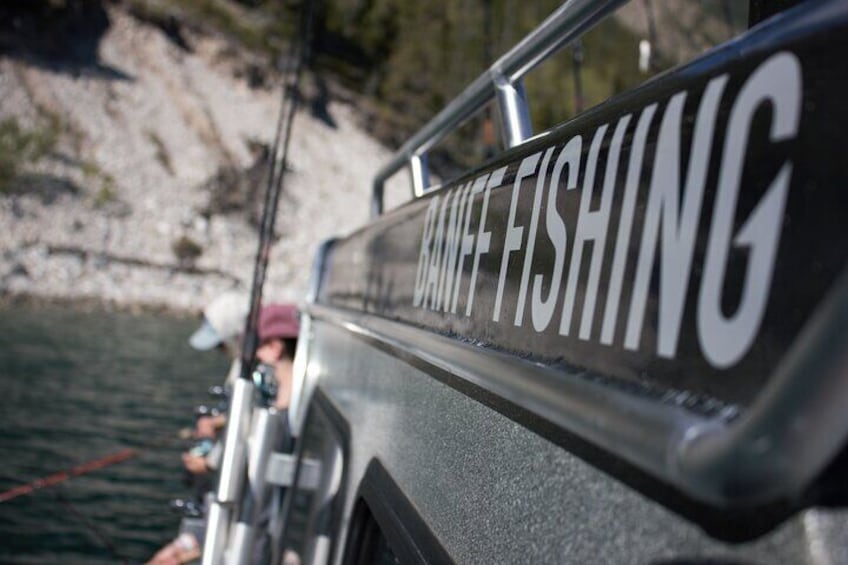 Banff Fishing on Lake Minnewanka