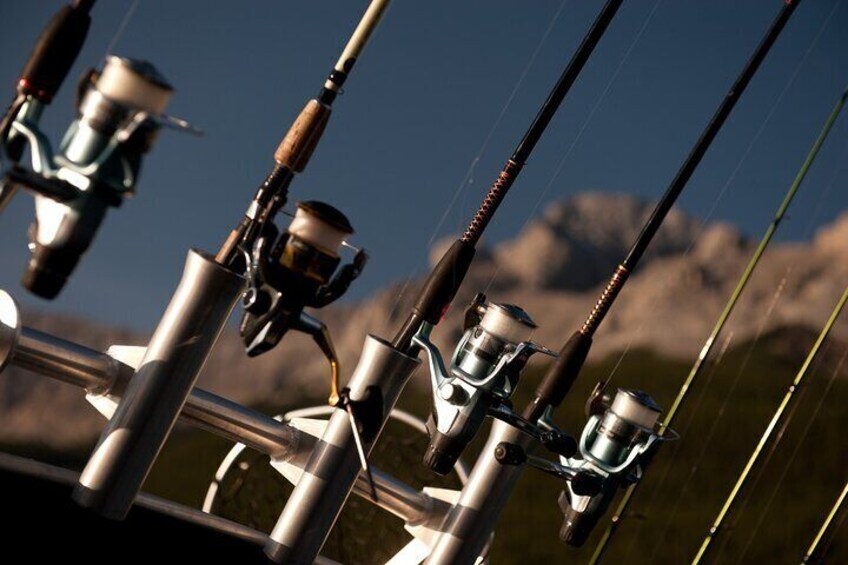 Banff Fishing on Lake Minnewanka