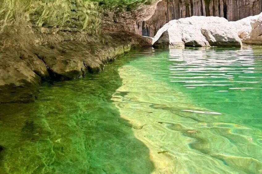 Sinkhole, Fins & Wadi Tiwi Explorer: Swim, Hike & Scenic Views
