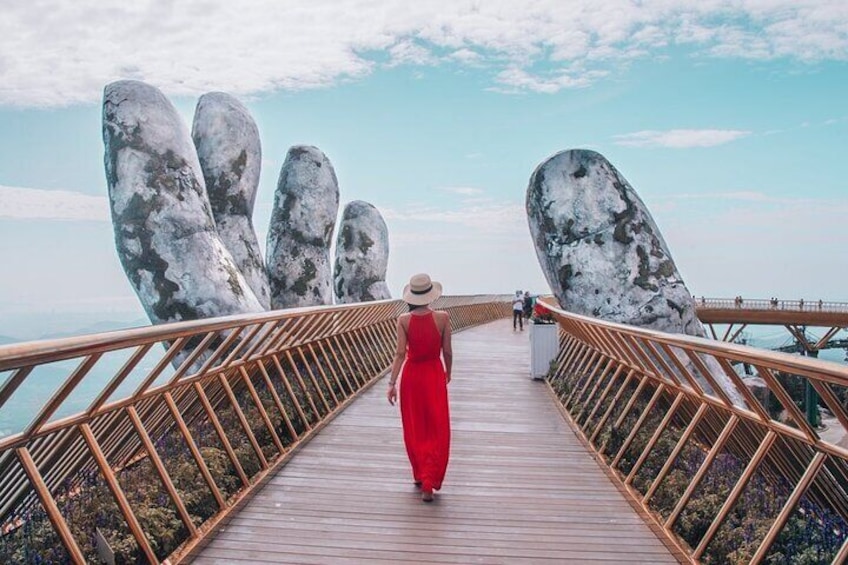 Golden Bridge in Bana Hills