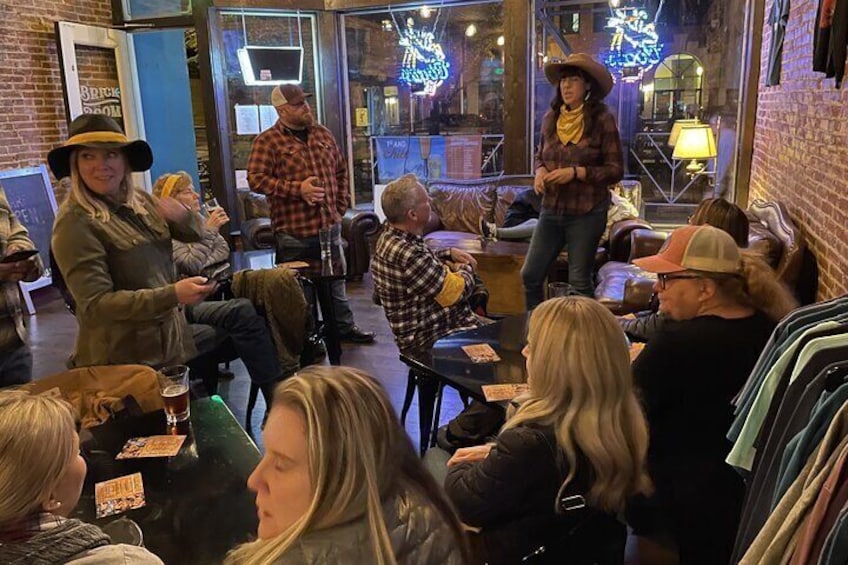 Mid-tour refresher and a story about the haunted Brick Room!