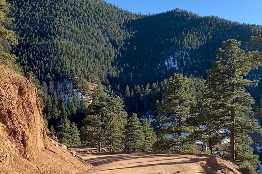 EBIKE Mountain Adventure in Colorado Springs: Gold Camp Road