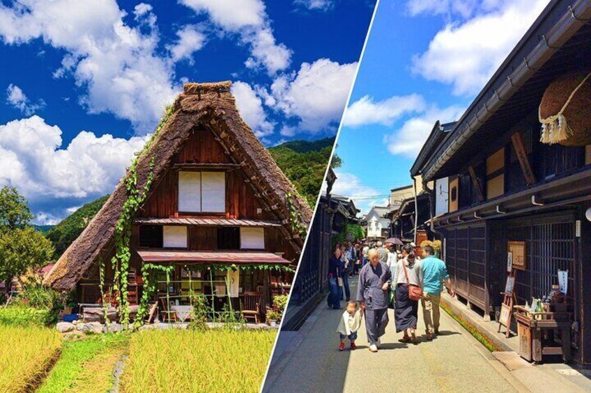 Shirakawago & Takayama All Must-Sees Private Chauffeur Tour (Kanazawa DEP.)