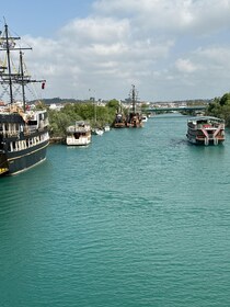 Manavgat River Cruise & Bazaar +Waterfall Tour: Side, Alanya