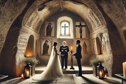 Christian Wedding Vows Renewal Ceremony with an Ordained Minister