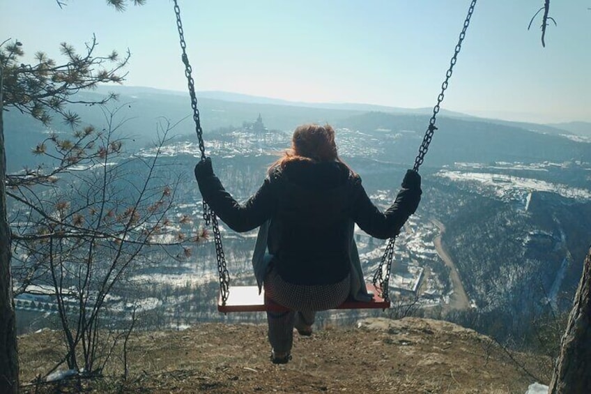Hike Bulgaria Love Swing, Veliko Tarnovo and Tarevet Fortress