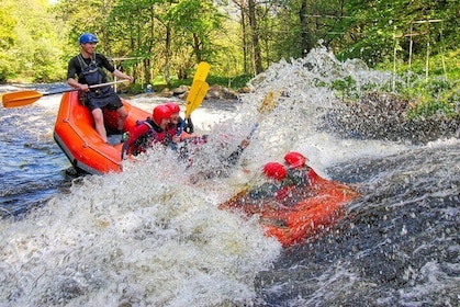 Whitewater Rafting Adventure Rapid Session, Upper Dee Valley