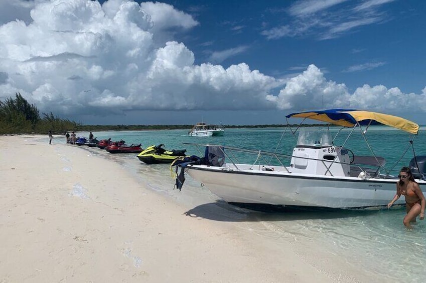 Secluded beach