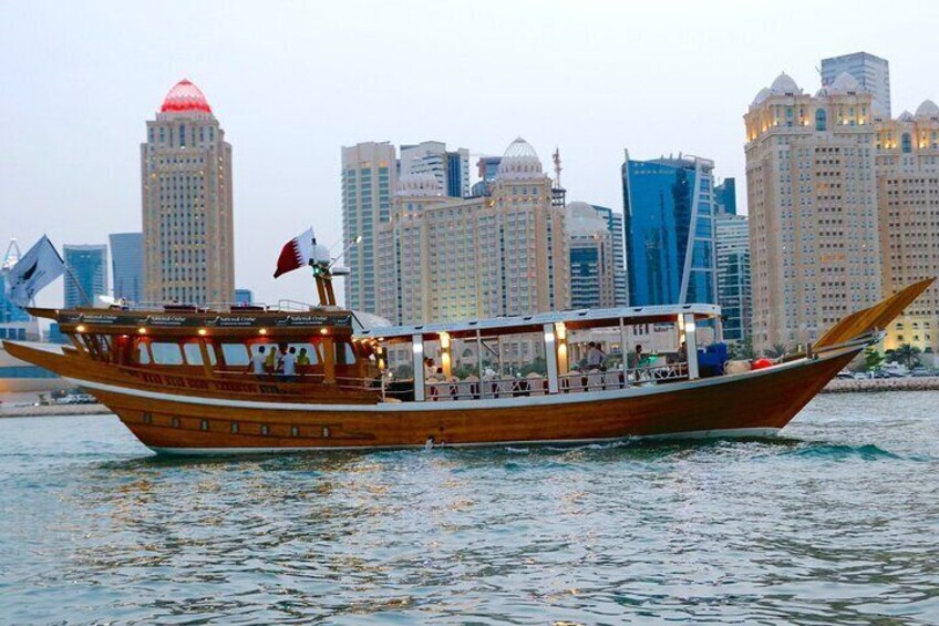 Doha City Tour And Dhow Boat Cruise