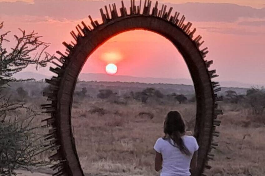 Sunset in the Serengeti