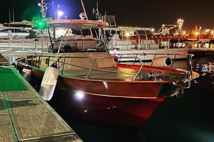 Costa Di Taranto/Leporano boat experience