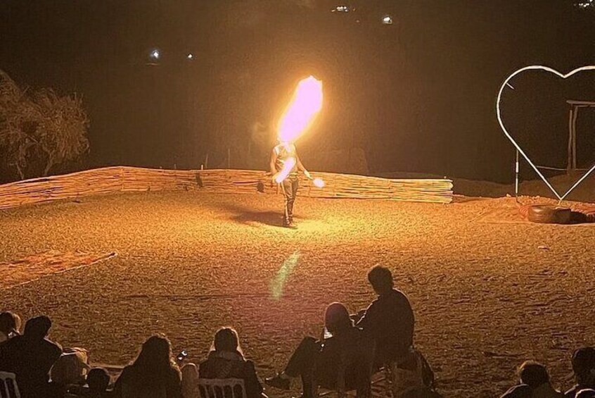 Marrakesh Agafay Desert Sunset Dinner Show with Transfers