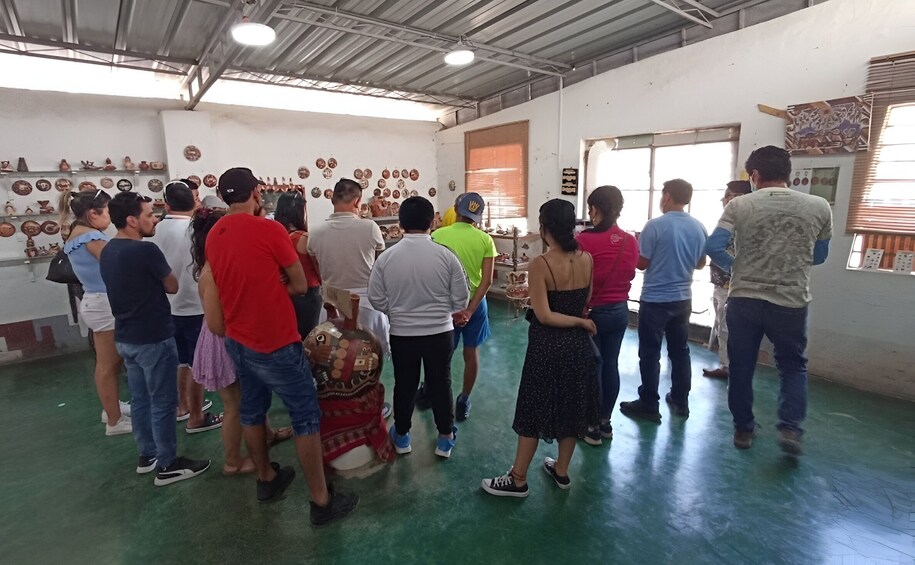 Chauchilla Cemetery and artisan workshop
