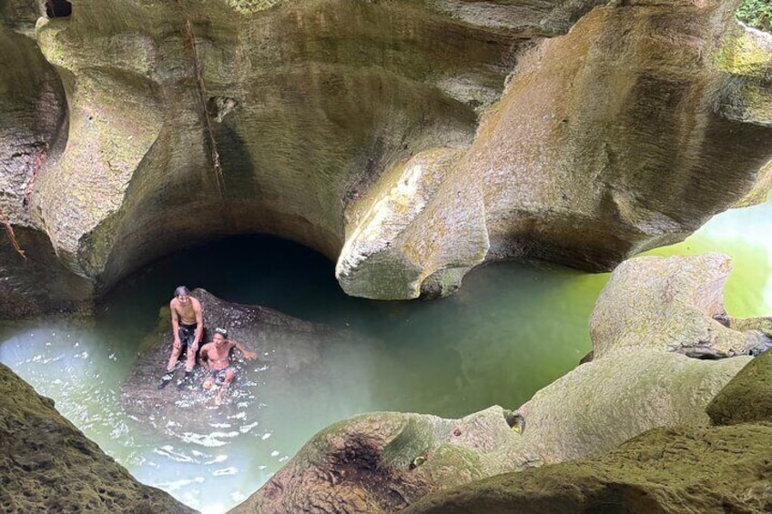 River Cave Swimming Adventure at Vega Baja Puerto Rico