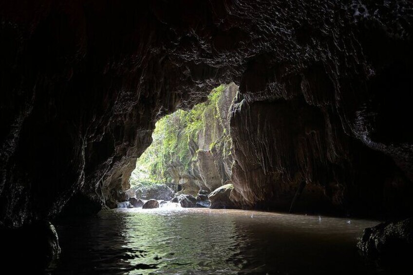 River Cave Swimming Adventure at Vega Baja Puerto Rico