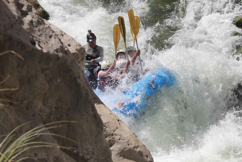 Picture 2 for Activity Arequipa: Rio Chili Rafting Tour with Snack