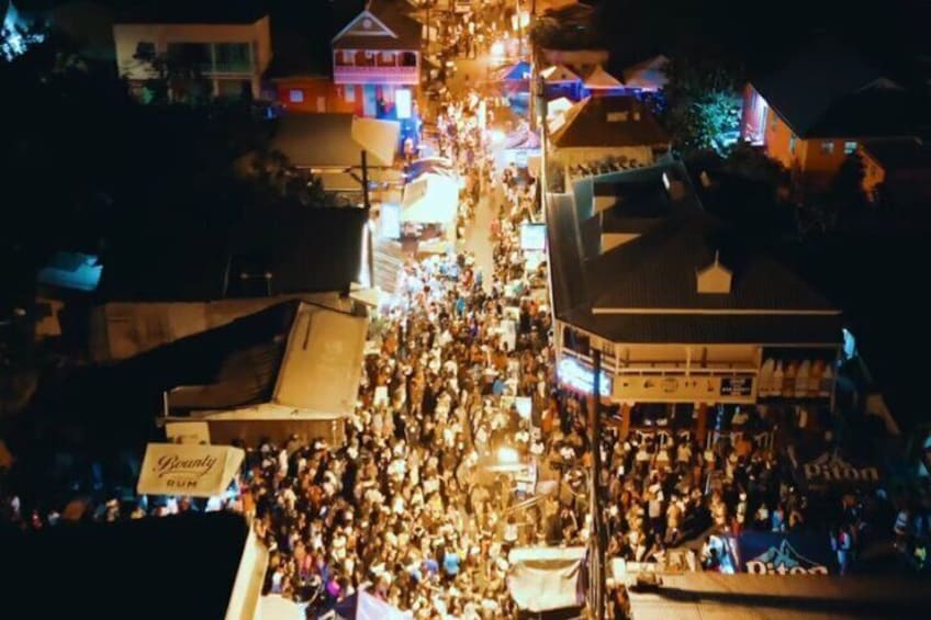 Saint Lucia STREET PARTY with Private Transport
