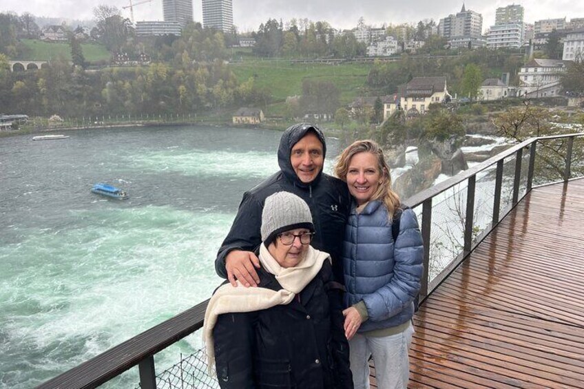 Rheinfall bridge